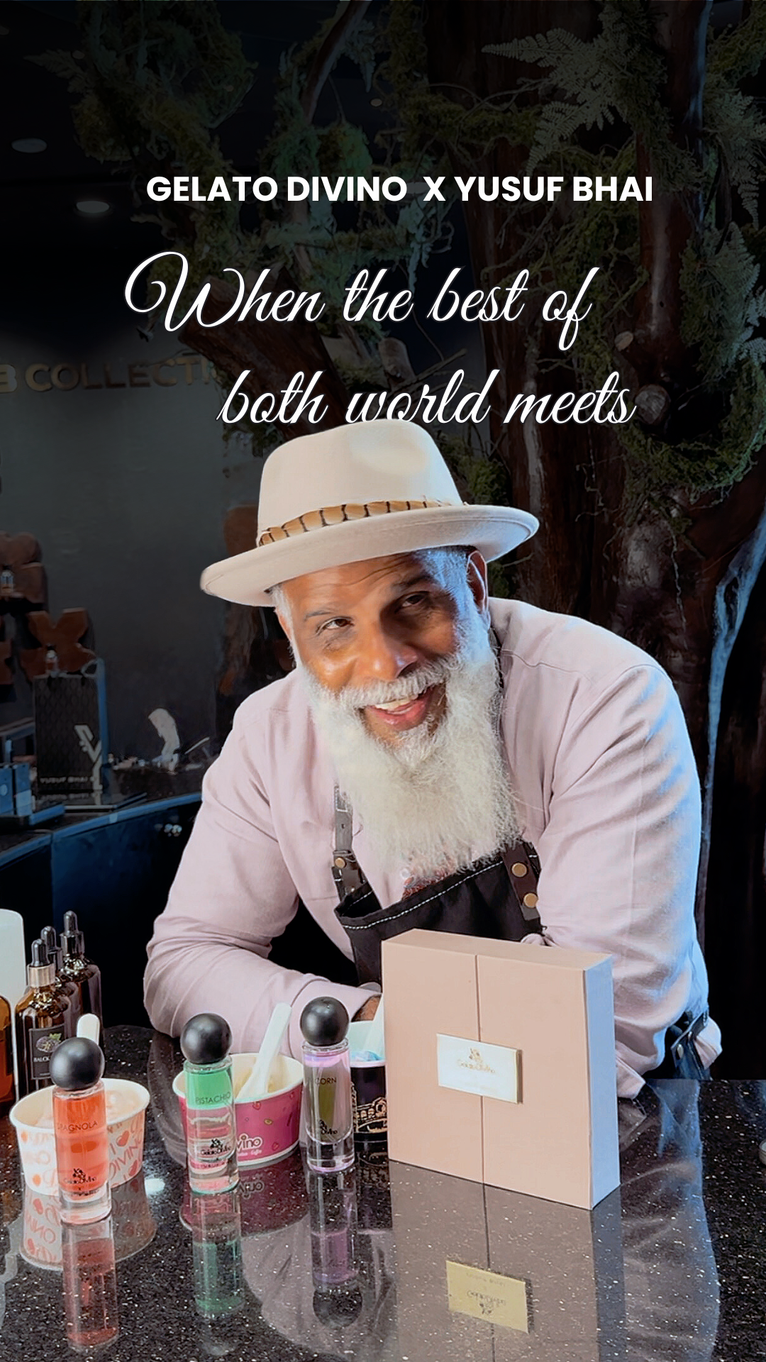 You are currently viewing Gelato Divino X Yusuf Bhai: A Fragrance Collection Inspired by UAE’s Favorite Gelato Flavors!